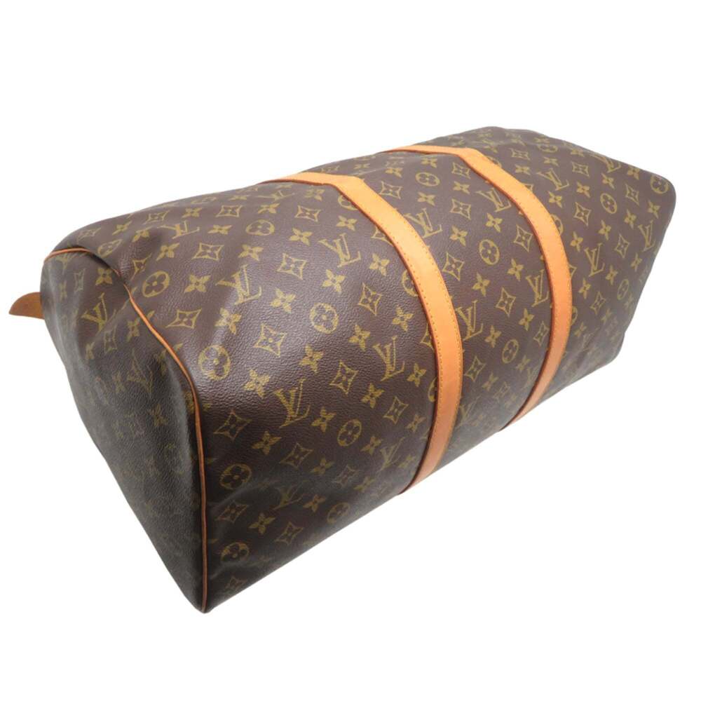 LOUIS VUITTON Authentic Brown Monogram Keepall 50 Boston Bag - Picture 3 of 9